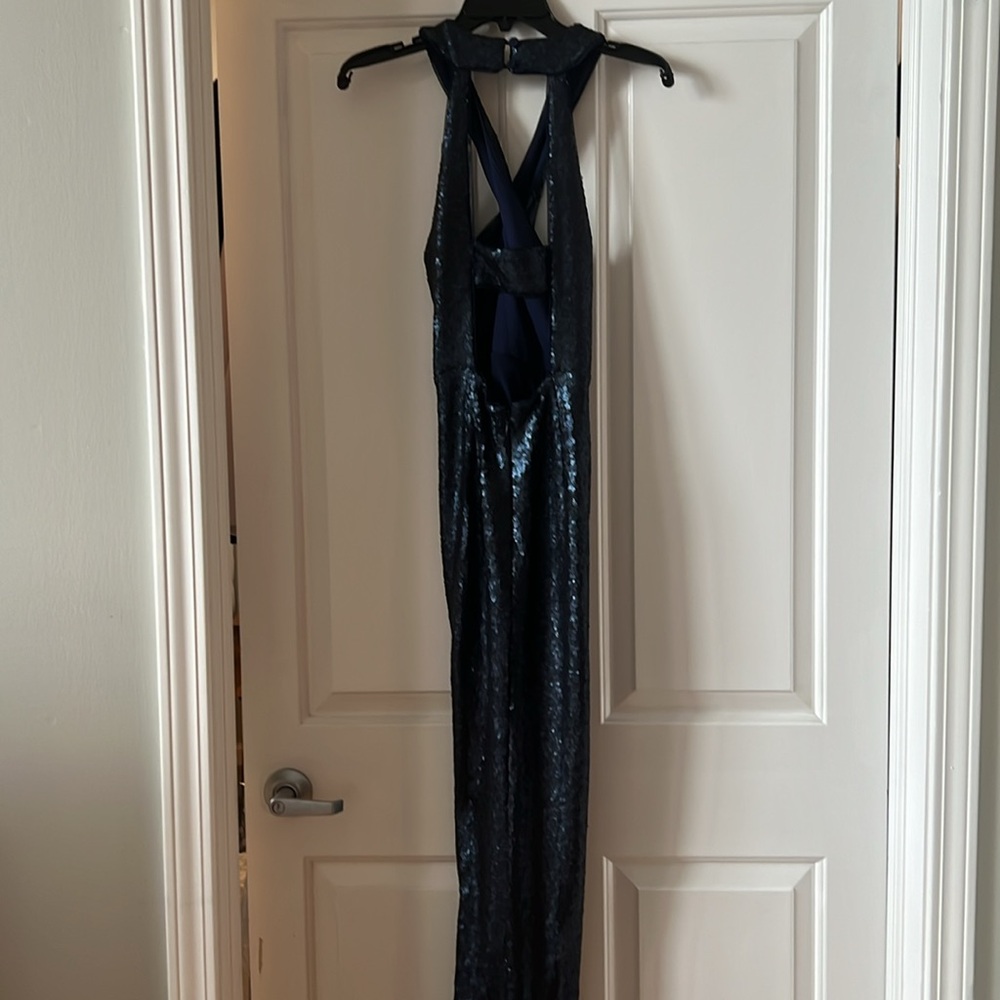 Aqua Formal sequined dress - Picture 4 of 5